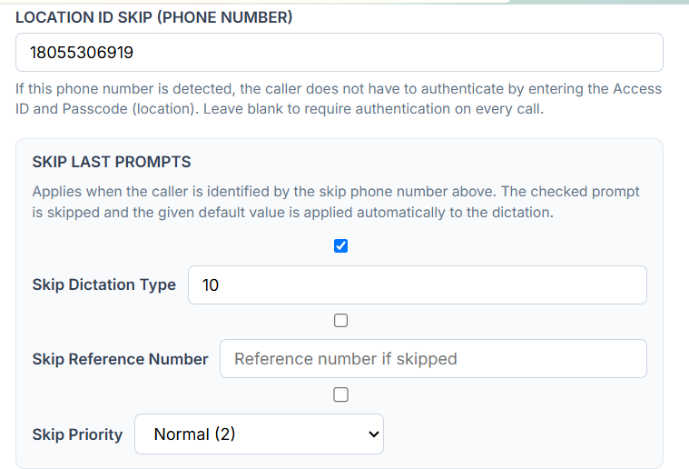 V800 prompt skip confirmation